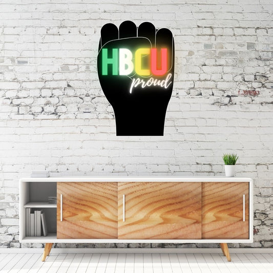 'HBCU Proud' Neon Sign