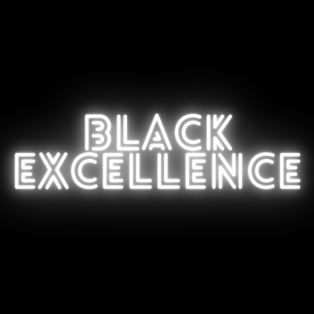Black Excellence Neon light