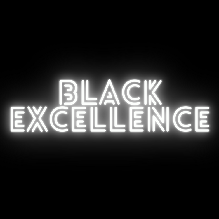 Black Excellence Neon light